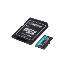 MEMORIA KINGSTON MICRO SDXC CANVAS GO! PLUS 128GB UHS-I U3 V30 A2 CLASE 10 C/ADAPTADOR [ SDCG3128GB ][ RAM-3522 ]