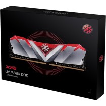 MEMORIA ADATA UDIMM DDR4 8GB PC4-25600 3200MHZ CL16 1.2V XPG GAMMIX D30 ROJO CON DISIPADOR PC/GAMER/ [ AX4U32008G16A-SR30 ][ RAM-3611 ]