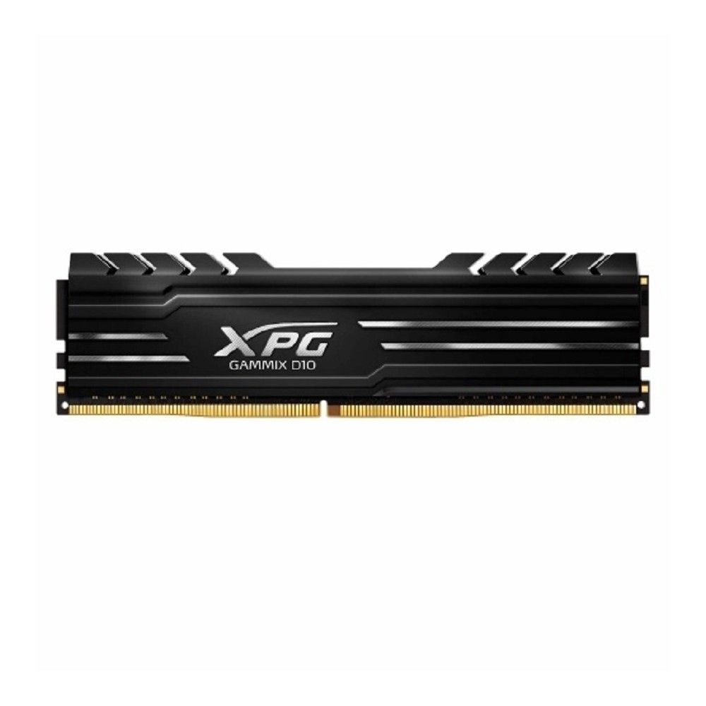 MEMORIA ADATA UDIMM DDR4 8GB PC4-25600 3200MHZ CL16 1.2V XPG GAMMIX D10 NEGRO CON DISIPADOR PC/GAMER [ AX4U32008G16A-SB10 ][ RAM-3617 ]