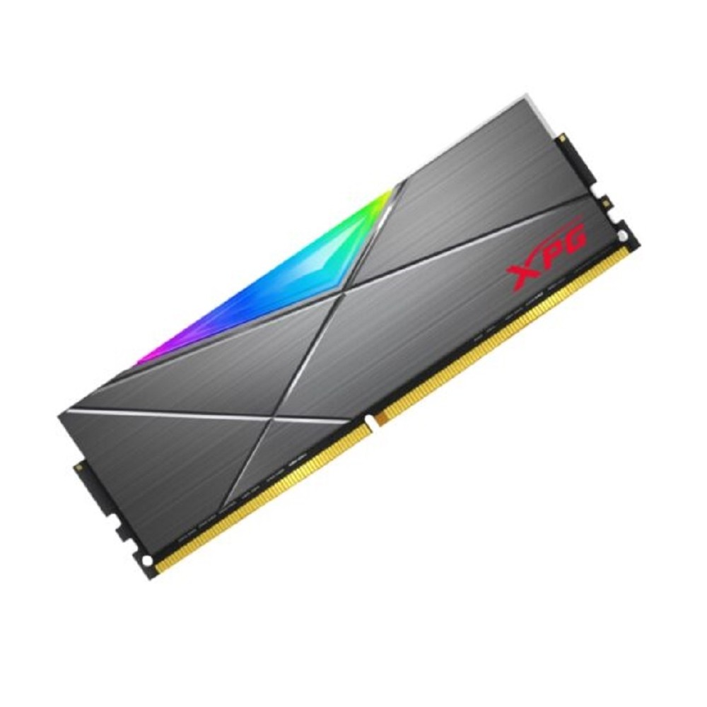 MEMORIA ADATA UDIMM DDR4 32GB PC4-25600 3200MHZ CL16 1.35V XPG SPECTRIX D50 RGB GRIS CON DISIPADOR P [ AX4U320032G16A-ST50 ][ RAM-3635 ]