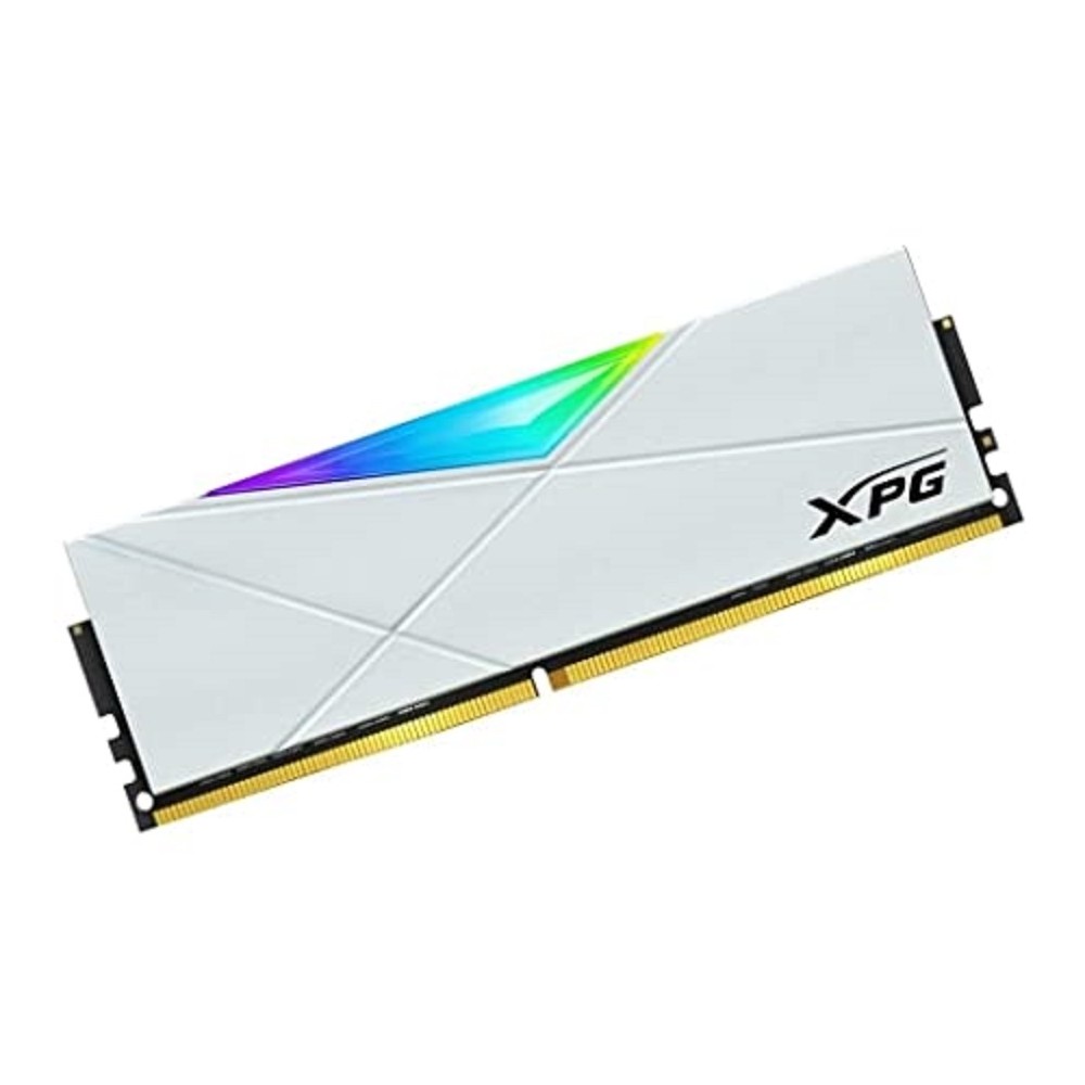 MEMORIA ADATA UDIMM DDR4 8GB PC4-25600 3200MHZ CL16 1.35V XPG SPECTRIX D50 RGB BLANCO CON DISIPADOR  [ AX4U32008G16A-SW50 ][ RAM-3651 ]