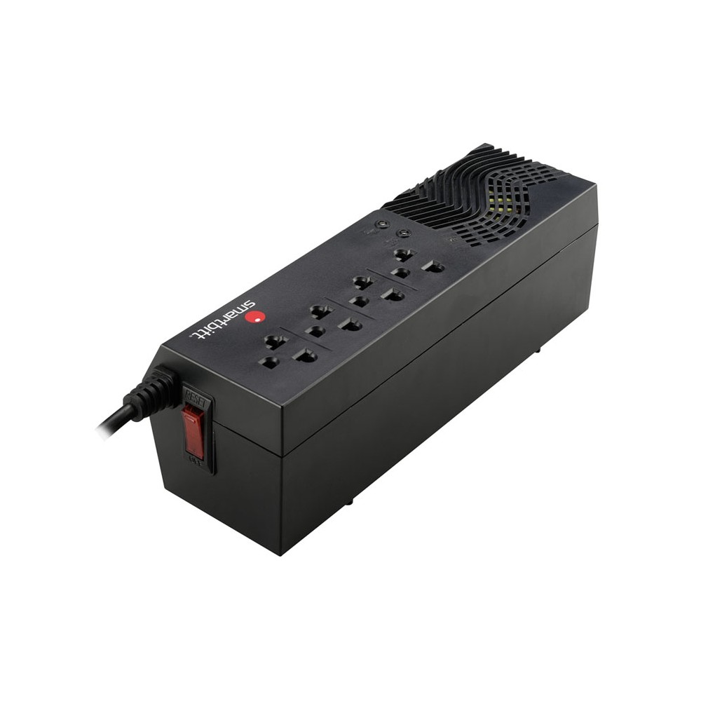 REGULADOR DE VOLTAJE SMARTBITT 1200VA / 600W 4 CONTACTOS. [ SBAVR1200S ][ RE-161 ]