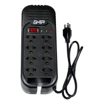 REGULADOR DE VOLTAJE GHIA 2000VA / 800W 8 CONTACTOS. [ GVR-020 ][ RE-173 ]