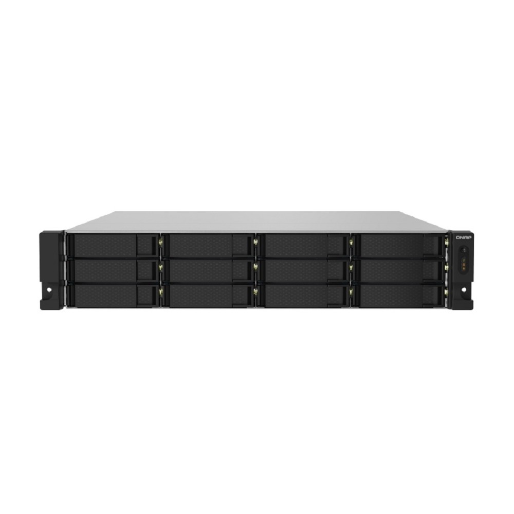 NAS QNAP TS-1232PXU-RP-4G /FUENTE REDUNDANTE/ 12 BAHIAS SATA HDD 3,5/RACK 2U/NUCLEO CUADRUPLE 1.7 GH [ TS-1232PXU-RP-4G-US ][ SAM-738 ]