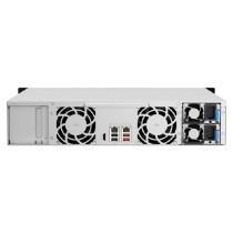 NAS QNAP TS-1264U-RP-4G/FUENTE REDUNDANTE/ 12 BAHIAS SATA HDD 3,5/RACK 2U/NUCLEO CUADRUPLE 2.0 GHZ/4 [ TS-1264U-RP-4G-US ][ SAM-741 ]