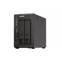 NAS QNAP TS-253E-8G / 2 BAHIAS / TORRE / INTEL CELERON 4NUCLEOS 2.6GHZ / 8GB RAM DDR4 / LAN 2,5GBE(2 [ TS-253E-8G-US ][ SAM-832 ]