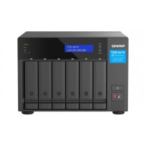 NAS QNAP TVS-H674-I5-32G-US/ 6 BAHIAS /SEIS NUCLEOS 2.5GHZ/32GB DDR4 HASTA 64GB/2 PTO 2,5 GBE/USB 3. [ TVS-H674-I5-32G-US ][ SAM-834 ]