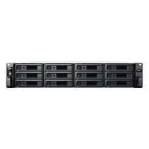 NAS SYNOLOGY RS2423RP+ / 12 BAHIAS/ FUENTE REDUNDANTE/ NUCLEO CUDRUPLE 3.3GHZ/8GB DDR4/ HASTA 216 TB [ RS2423RP ][ SAM-842 ]