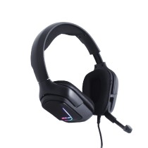 AUDIFONOS GAMER OCELOT TIPO DIADEMA/OVER-EAR/USB/3.5MM/COLOR NEGRO/ALAMBRICOS/ILUMINACION TIPO RGB/C [ OGEH02 ][ SPK-1969 ]