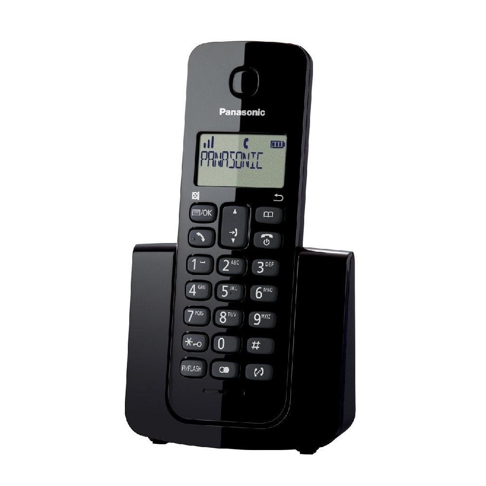 TELEFONO PANASONIC KX-TGB110MEB INALAMBRICO BASICO 20 NUMEROS IDENTIFICADOR DE LLAMADAS, 50 NUMEROS  [ KX-TGB110MEB ][ TEL-134 ]