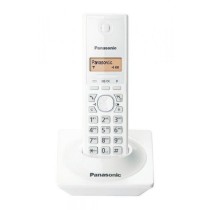 TELEFONO PANASONIC KX-TG1711MEW INALAMBRICO PANTALLA LCD 1.4 EN COLOR AMBAR 50 NUMEROS IDENTIFICADOR [ KX-TG1711W ][ TEL-147 ]