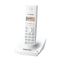 TELEFONO PANASONIC KX-TG1711MEW INALAMBRICO PANTALLA LCD 1.4 EN COLOR AMBAR 50 NUMEROS IDENTIFICADOR [ KX-TG1711W ][ TEL-147 ]