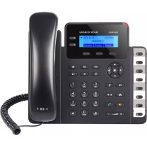 TELEFONO IP GRANDSTREAM GXP1628 / 2 CUENTAS SIP 2 LINEAS 2 PUERTOS GIGABIT 8 TECLAS BLF CONECTOR RJ9 [ GXP1628 ][ TEL-155 ]