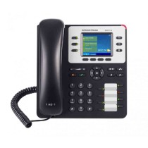 TELEFONO IP GRANDSTREAM GXP2130 / 3 CUENTAS SIP 3 LINEAS 2 PUERTOS GIGABIT BLUETOOTH 8 TECLAS BLF CO [ GXP2130 ][ TEL-158 ]