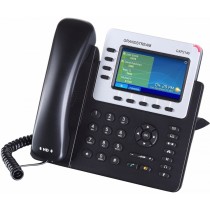 TELEFONO IP GRANDSTREAM GXP2140 / 4 CUENTAS SIP 4 LINEAS 2 PUERTOS GIGABIT BLUETOOTH CONECTOR RJ9 CO [ GXP2140 ][ TEL-163 ]