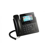 TELEFONO IP GRANDSTREAM GXP2170 / 6 CUENTAS SIP 12 LINEAS 2 PUERTOS GIGABIT BLUETOOTH  CONECTOR RJ9  [ GXP2170 ][ TEL-165 ]