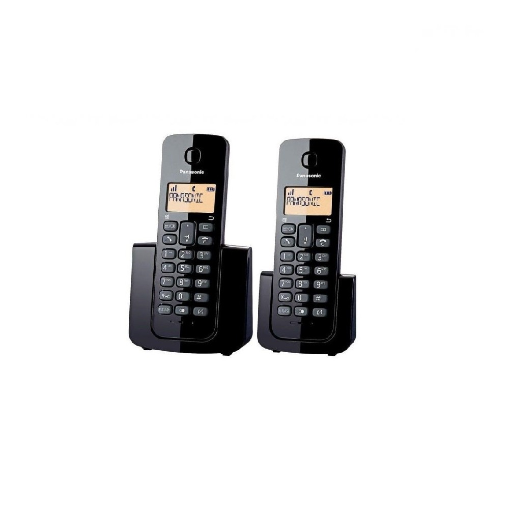 TELEFONO PANASONIC KX-TGB112MEB INALAMBRICO BASICO BASE + HANDSET 20 NUMEROS IDENTIFICADOR DE LLAMAD [ KX-TGB112MEB ][ TEL-190 ]