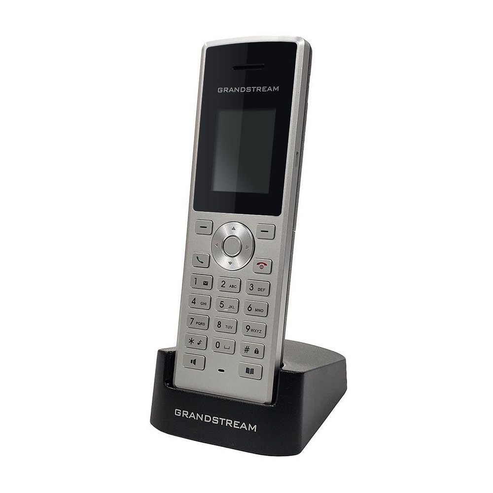 TELEFONO IP WIFI GRANDSTREAM WP810/2 CUENTAS SIP 2 LINEAS PANTALLA A COLOR BOTON PUSH TO TALK CONECT [ WP810 ][ TEL-220 ]