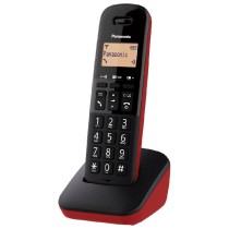 TELEFONO PANASONIC KX-TGB310MER INALAMBRICO PANTALLA LCD COLOR AMBAR 50 NUMEROS EN DIRECTORIO BLOQUE [ KX-TGB310MER ][ TEL-224 ]