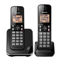 TELEFONO PANASONIC KX-TGC352MEB INALAMBRICO  BASE + HANDSET PANTALLA LCD COLOR AMBAR TECLADO ILUMINA [ KX-TGC352MEB ][ TEL-225 ]