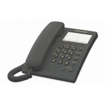 TELEFONO PANASONIC KX-TS550MEB ALAMBRICO BASICO UNILINEA CON MARCADOR RAPIDO DE 10 NUMEROS CONTROL D [ KX-TS550MEB ][ TEL-23 ]