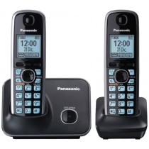 TELEFONO PANASONIC KX-TG4112ME INALAMBRICO BASE + HANDSET PANTALLA LCD 1.8 COLOR AZUL TECLADO ILUMIN [ KX-TG4112MEB ][ TEL-26 ]