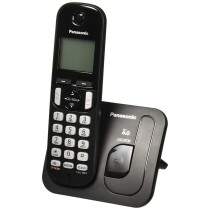 TELEFONO PANASONIC KX-TGC210MEB INALAMBRICO PANTALLA LCD COLOR AMBAR ALTAVOZ IDENTIFICADOR DE LLAMAD [ KX-TGC210MEB ][ TEL-46 ]