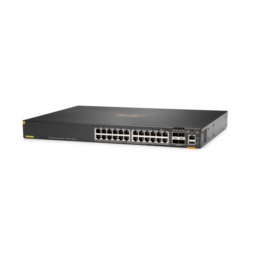 SWITCH HPE ARUBA JL725A 6200F DE 24G PUERTOS CL4 Y 4SFP370W [ JL725A ][ NIC-3920 ]