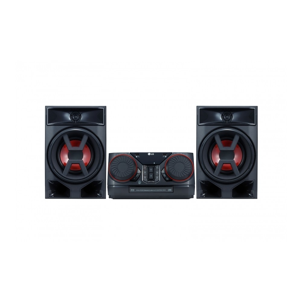 MINICOMPONENTE LG CK43 300 W CD/MP3/MULTIBLUETOOTH(3), MULTIUSB(2), NEGRO [ CK43 ][ MC-47 ]