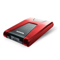 DISCO DURO EXTERNO ADATA HD650 1TB PORTATIL 2.5 USB 3.2 ROJO WINDOWS MAC LINUX CONTRAGOLPES  [ AHD650-1TU31-CRD ][ HD-1835 ]