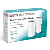 ROUTER | TP-LINK | DECO E4(2-PACK) | AC1200 | WIFI MESH | DUAL BAND | HASTA 100 DISPOSITIVOS | SUSTI [ DECO-E42-PACK ][ NIC-2973 ]