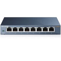 SWITCH | TP-LINK | TL-SG108  |8 PUERTOS RJ45 GIGABIT | NO ADMINISTRABLE | CARCASA METALICA | PARA ES [ TL-SG108 ][ NIC-1492 ]