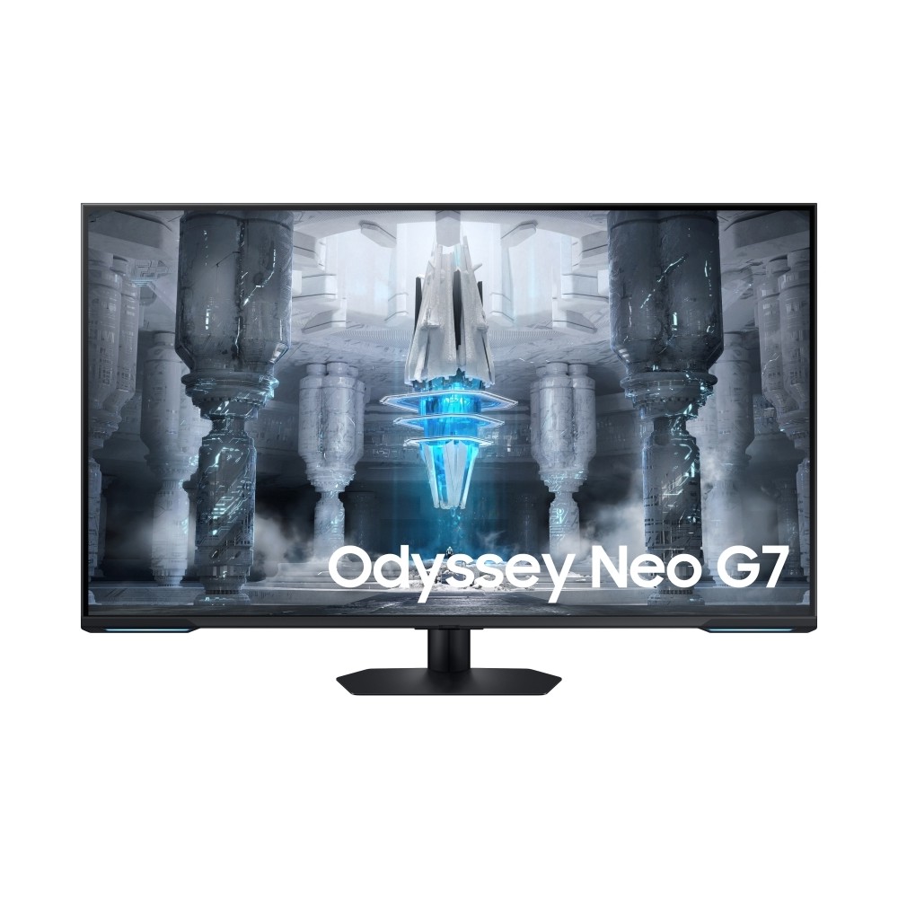 MONITOR LED SAMSUNG 43 WIDESCREEN UHD 3,840 X 2,160, ODYSSEY  NEO G7  G70NC,  BLANCO, SMART MONITOR, [ LS43CG700NLXZX ][ MNL-2302 ]