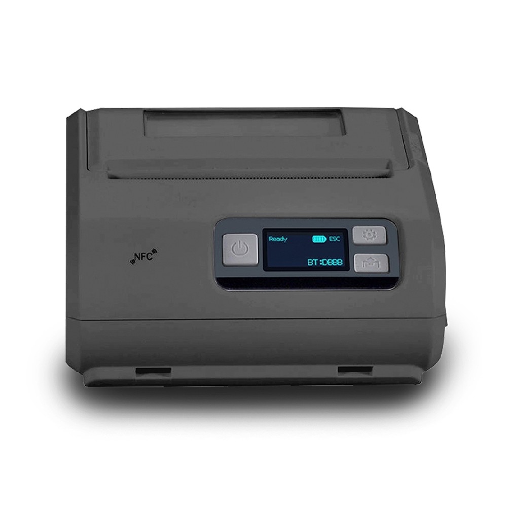 MINIPRINTER EC LINE TERMICA EC-MP-300, 80MM, PORATIL CONEXION USB, BLUETOOTH, NEGRA, INCLUYE FUNDA [ EC-MP-300 ][ PR-2563 ]