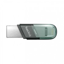 MEMORIA SANDISK 128GB IXPAND FLASH DRIVE FLIP PARA IPHONE/IPAD LIGHTNING/USB 3.1 METÁLICA CON TAPA  [ SDIX90N-128G-GN6NE ][ RAM-3760 ]