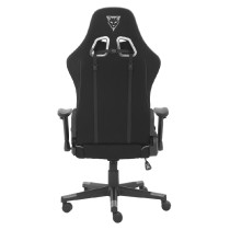 SILLA GAMER DE TELA OCELOT/ COLOR NEGRO CON GRIS / BASE REFORZADA DE NYLON/ DESCANSA BRAZOS AJUSTABL [ OST-BLACK-MIST ][ AC-10016 ]