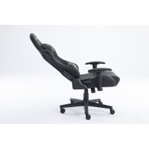 SILLA GAMER OCELOT/COLOR NEGRO/DESCANSA BRAZOS AJUSTABLES/RECLINABLE 90-155 GRADOS/SOPORTA HASTA 150 [ OGS-01 ][ AC-8731 ]