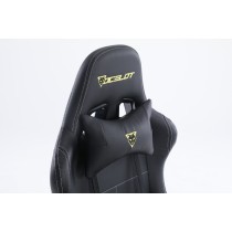 SILLA GAMER OCELOT/COLOR NEGRO/DESCANSA BRAZOS AJUSTABLES/RECLINABLE 90-155 GRADOS/SOPORTA HASTA 150 [ OGS-01 ][ AC-8731 ]