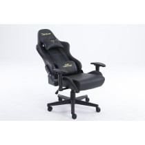 SILLA GAMER OCELOT/COLOR NEGRO/DESCANSA BRAZOS AJUSTABLES/RECLINABLE 90-155 GRADOS/SOPORTA HASTA 150 [ OGS-01 ][ AC-8731 ]