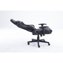 SILLA GAMER OCELOT/COLOR NEGRO/DESCANSA BRAZOS AJUSTABLES/RECLINABLE 90-155 GRADOS/SOPORTA HASTA 150 [ OGS-01 ][ AC-8731 ]