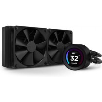 DISIPADOR DE ENFRIAMIENTO LIQUIDO NZXT KRAKEN 240 ELITE /NEGRO/DISPLAY-RADIADOR/GAMING [ RL-KN24E-B1 ][ CF-355 ]