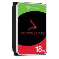 DISCO DURO INTERNO SEAGATE IRONWOLF PRO 18TB 3.5 ESCRITORIO SATA3 6GB/S 256MB 7200RPM 24X7 HOT-PLUG  [ ST18000NT001 ][ HD-2802 ]