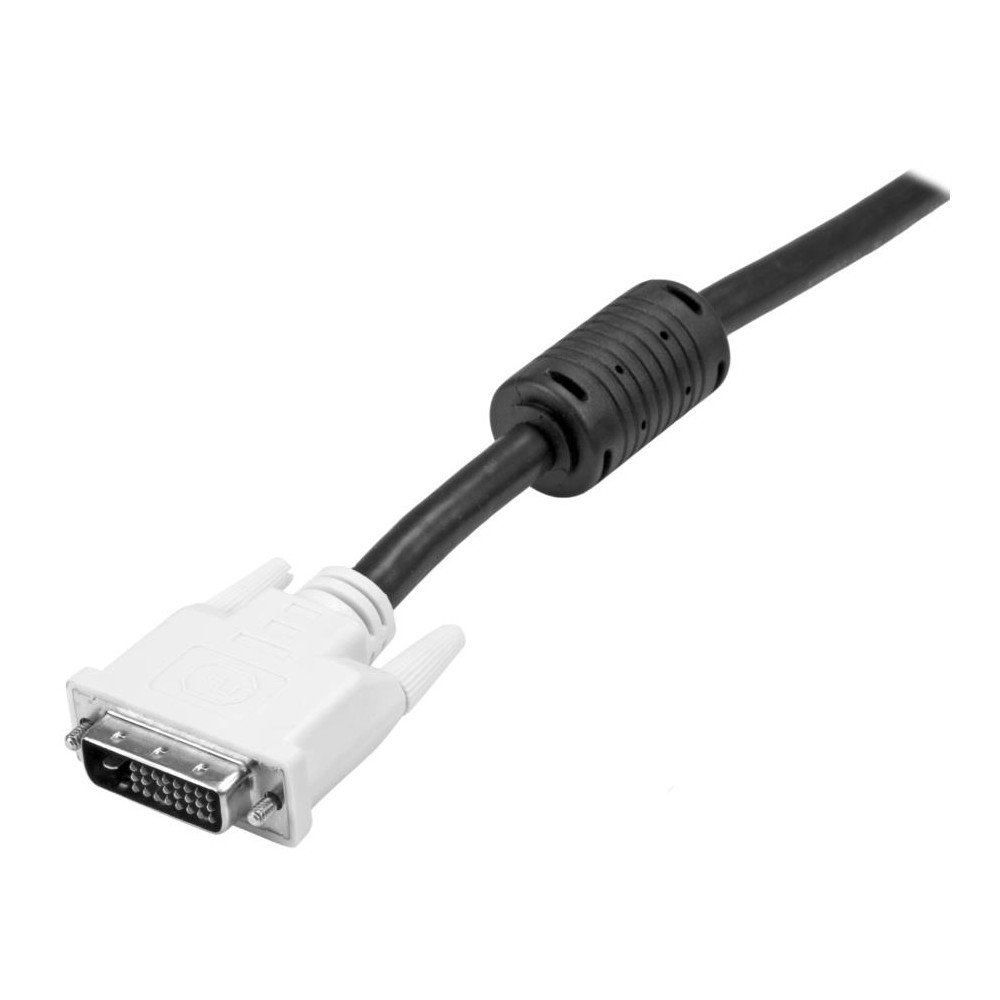 CABLE DE 7.6M DVI-D DE DOBLE ENLACE - CABLE DE VIDEO DIGITAL PARA MONITOR DVI-D MACHO A MACHO - NEGR [ DVIDDMM25 ][ CB-2432 ]