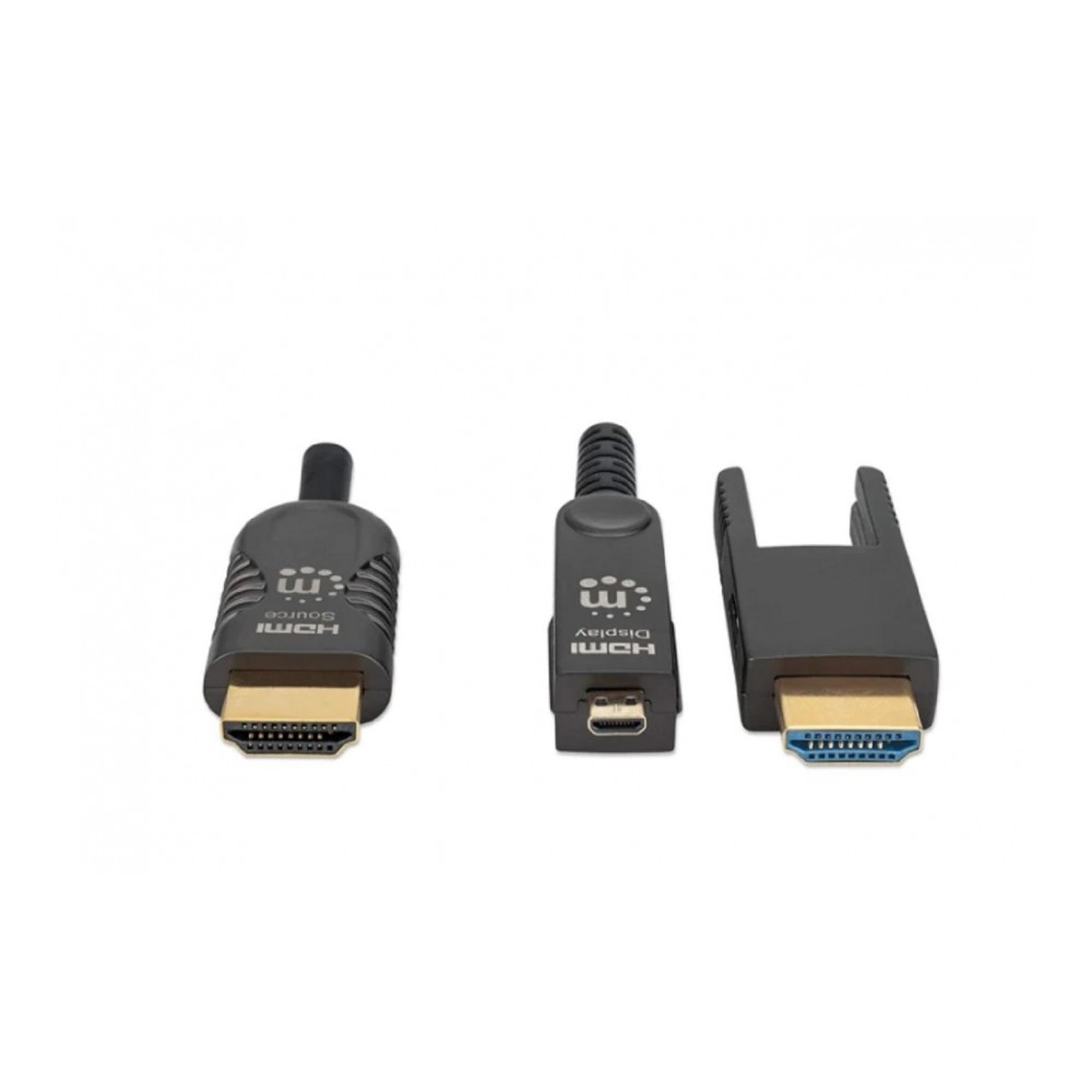 CABLE HDMI FIBRA OPTICA /MANHATTAN / 353243/ M-M  4K@60HZ 20.0M CONECTOR HDMI DESMONTABLE [ 353243 ][ CB-2771 ]