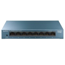 SWITCH | TP-LINK | LS108G | 8 PUERTOS RJ45 GIGABIT |  NO ADMINISTRABLE | CARCASA METALICA | PARA ESC [ LS108G ][ NIC-3225 ]