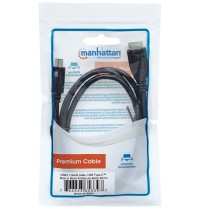 CABLE USB,MANHATTAN,353397,-C V3.1, C-MICRO B 1.0M NEGRO [ 353397 ][ CB-1072 ]