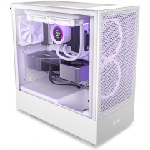 GABINETE NZXT H5 FLOW/BLANCO/CON VENTANA/MIDI-TOWER/MICRO-ATX/GAMER [ CC-H51FW-01 ][ CS-813 ]