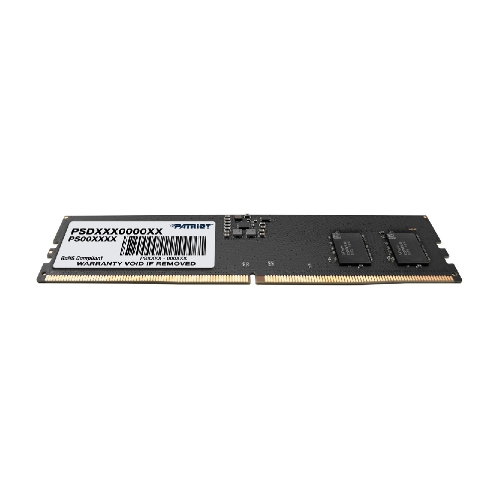 MEMORIA PATRIOT SIGNATURE UDIMM DDR5 16GB 1X16GB 4800MHZ CL40 288PIN 1.1V P/PC [ PSD516G480081 ][ RAM-3822 ]