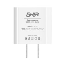 CARGADOR DE PARED GHIA USB TIPO C / CARGA RAPIDA 18W [ GAC-235 ][ AC-9451 ]