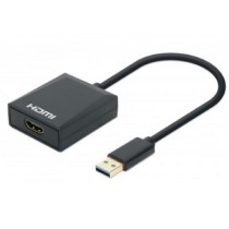 CONVERTIDOR VIDEO,MANHATTAN,153690,USB 3.2 A HDMI H, 1080P [ 153690 ][ CB-2605 ]